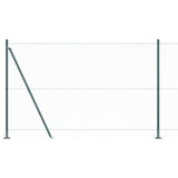 Vidaxl afrasteringspaal groen 10 x 1,6 m (25 mm gaas) staal en pvc