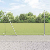 Vidaxl afrasteringspaal zilver 25 x 1,4 m (25 mm gaas) staal