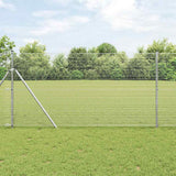 Vidaxl afrasteringspaal zilver 10 x 1,4 m (19 x 19 mm gaas) staal