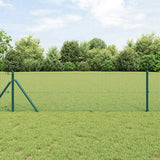 Vidaxl afrasteringspaal groen 10 x 0,6 m (19 x 19 mm gaas)