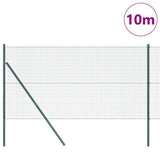 Vidaxl afrasteringspaal groen 10 x 1,2 m (19 x 19 mm gaas)