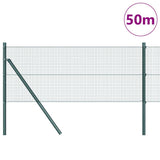 Vidaxl afrasteringspaal groen 50 x 0,4 m (16 x 16 mm gaas)