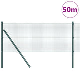 Vidaxl afrasteringspaal groen 50 x 0,4 m (19 x 19 mm gaas)