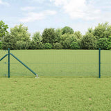 Vidaxl afrasteringspaal groen 10 x 0,4 m (12 x 12 mm gaas)