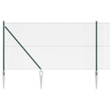 Vidaxl afrasteringspaal groen 10 x 1,4 m (12 x 12 mm gaas)