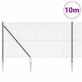 Vidaxl afrasteringspaal grijs 10 x 1,2 m (16 x 16 mm gaas)