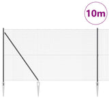 Vidaxl afrasteringspaal grijs 10 x 1,6 m (16 x 16 mm gaas)