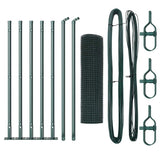 Vidaxl afrasteringspaal groen 10 x 0,5 m (19 x 19 mm gaas) staal