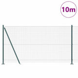 Vidaxl afrasteringspaal groen 10 x 1,2 m (16 x 16 mm gaas)