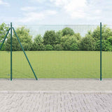 Vidaxl afrasteringspaal groen 10 x 1,4 m (19 x 19 mm gaas)