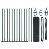 Vidaxl afrasteringspaal groen 25 x 0,4 m (12 x 12 mm gaas)