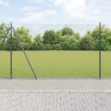 Vidaxl afrasteringspaal grijs 10 x 1,4 m (19 x 19 mm gaas)