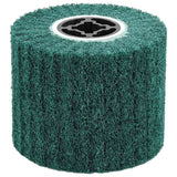 Vidaxl schuurrollen 3 pcs groen 12 x 12 x 10 cm synthetische vezel