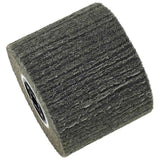 Vidaxl schuurrollen 3 pcs zwart 12 x 12 x 10 cm synthetische vezel