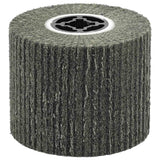 Vidaxl schuurrollen 3 pcs zwart 12 x 12 x 10 cm synthetische vezel