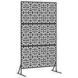 Vidaxl privacyscherm zwart 100 x 50 x 180 cm staal