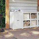 Vidaxl keukendeur wit 50 x 9 x 82 cm massief grenenhout