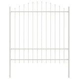 Vidaxl tuinhek wit 170 x 215 cm gepoedercoat staal