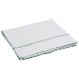 Vidaxx chiffons de nettoyage 50 rayés 50x60 cm blanc et vert