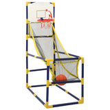 VidaXL ensemble de basket d'arcade avec ballon et pompe 45x86x127 cm