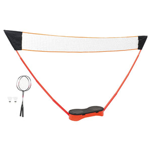 Set de badminton Vidaxx avec 2 raquettes, filet et mallette de rangement 292x30x152 cm