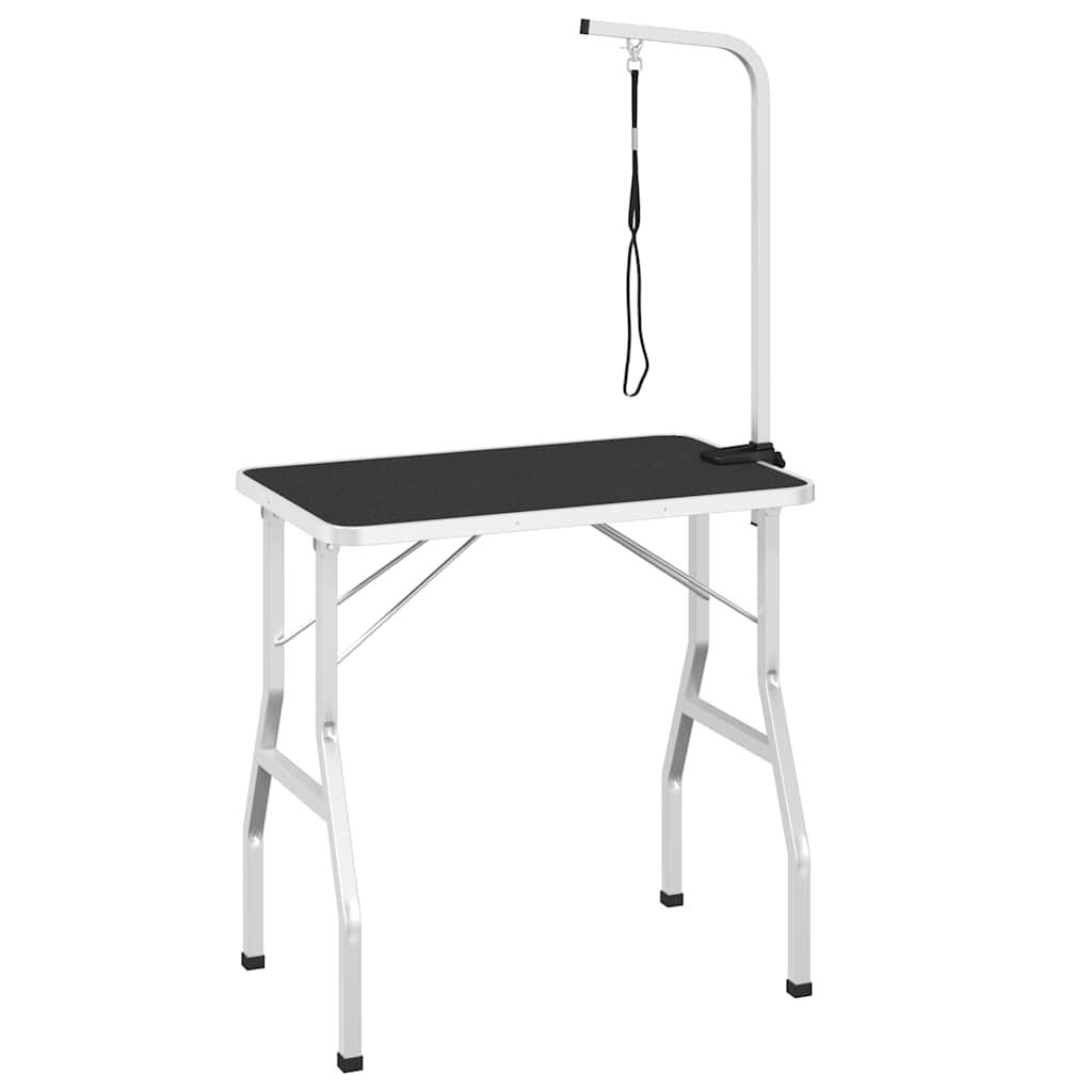 Table de toilettage pour animaux Vidaxxl avec 1 option de laisse