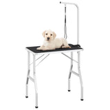 Table de toilettage pour animaux Vidaxxl avec 1 option de laisse