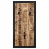 Vidaxx portemanteau 40x2x80 cm bois de manguier massif brut
