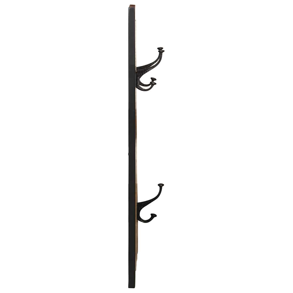 Vidaxx portemanteau 40x2x80 cm bois de manguier massif brut