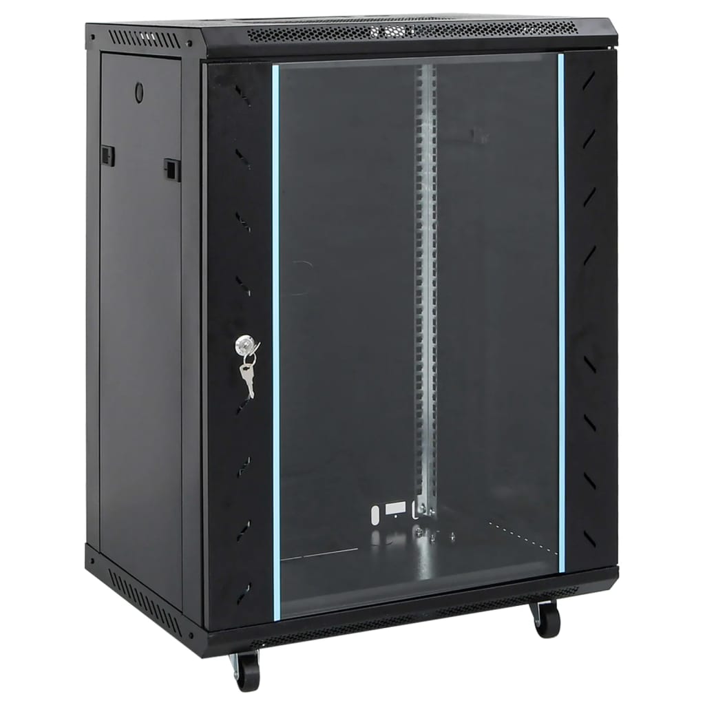 Vidaxl Network Cabinet 15h 19 IP20 53x40x80 cm sort