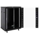 Vidaxl Network cabinet 15h 19 IP20 53x40x80 cm Black