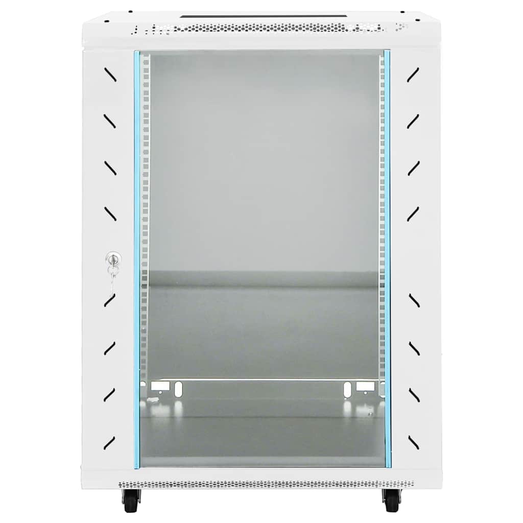 Vidaxxl armoire réseau 15u 19 ip20 53x40x80 cm gris