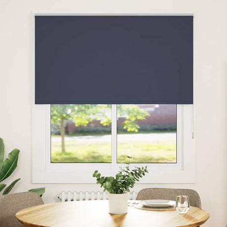 Vidaxx store enrouleur occultant 130x130 cm largeur de tissu 126,6 cm bleu