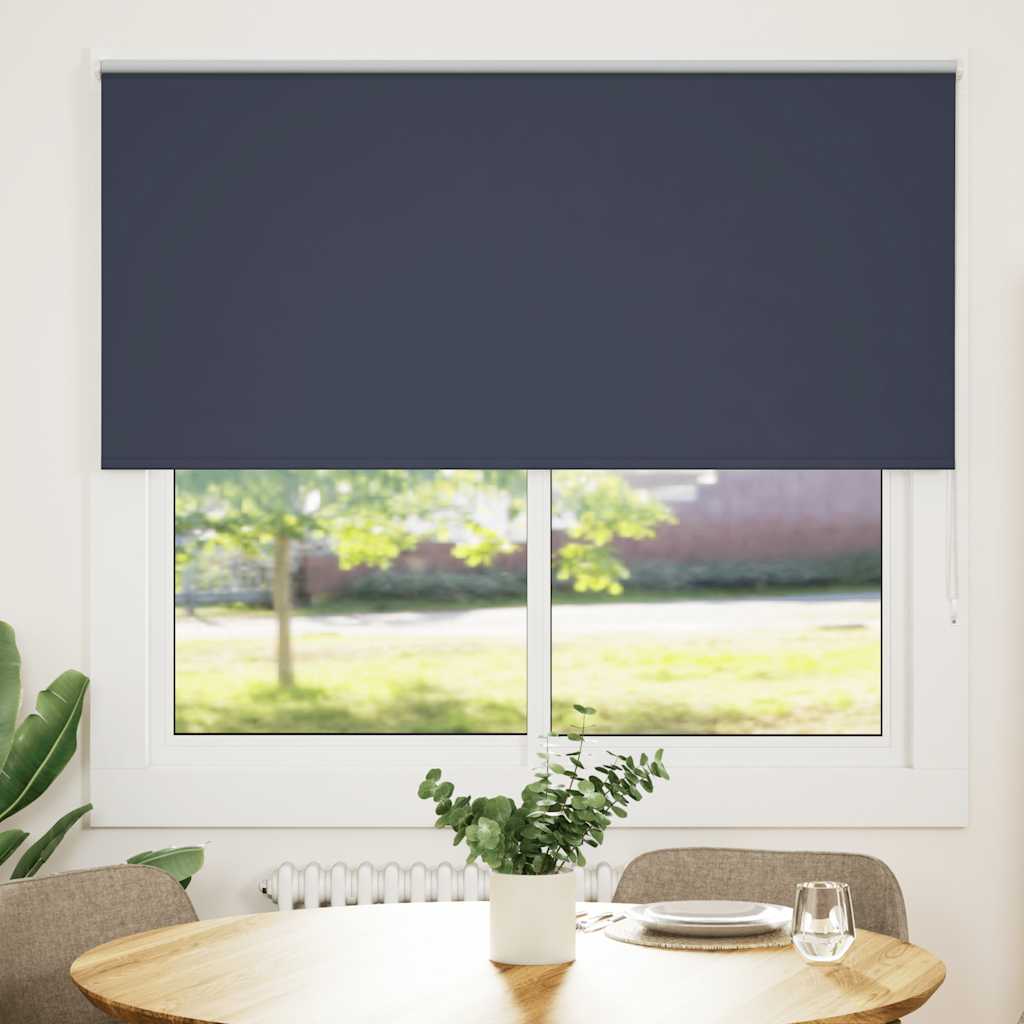 Vidaxx store enrouleur occultant 145x130 cm largeur de tissu 141,6 cm bleu