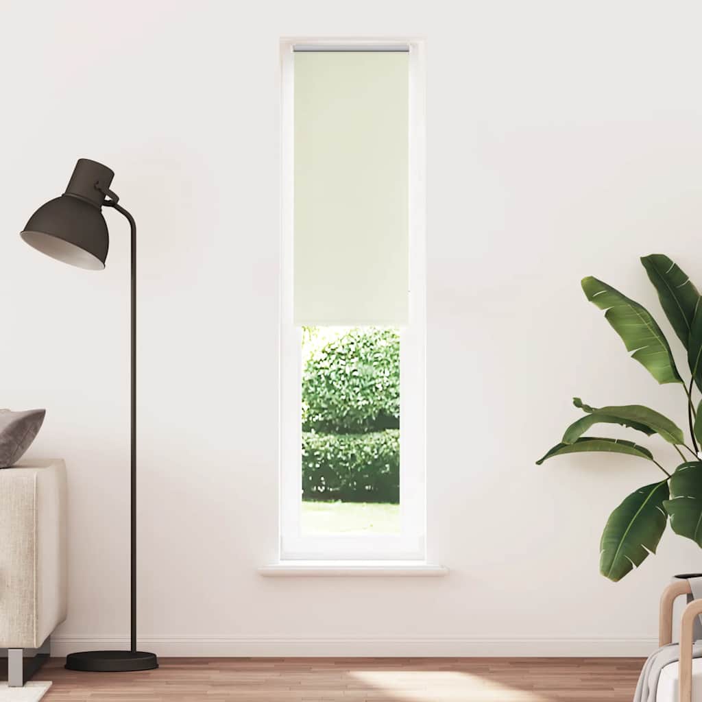Vidaxx store enrouleur occultant 60x210 cm largeur de tissu blanc cassé