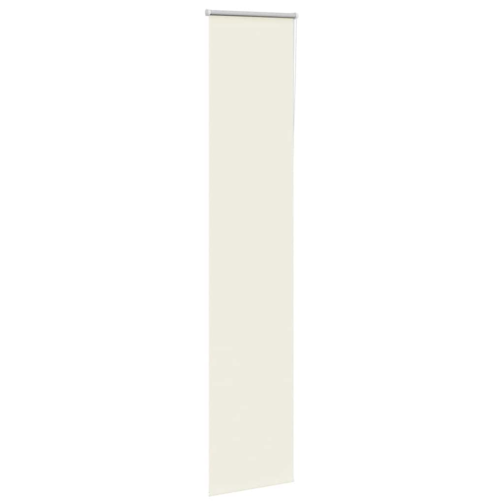 Vidaxx store enrouleur occultant 60x210 cm largeur de tissu blanc cassé
