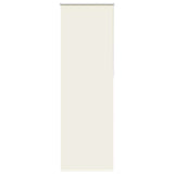 Vidaxx store enrouleur occultant blanc cassé 85x210 cm largeur de tissu