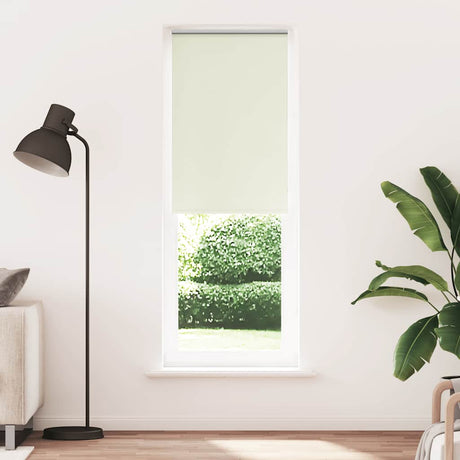 Vidaxx store enrouleur occultant blanc cassé 85x210 cm largeur de tissu