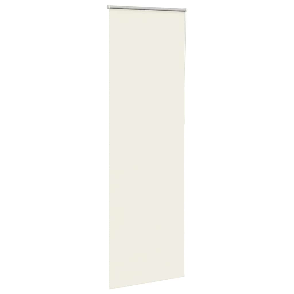 Vidaxx store enrouleur occultant blanc cassé 85x210 cm largeur de tissu