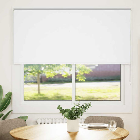 Vidaxx store enrouleur occultant 145x130 cm largeur de tissu 141,6 cm blanc