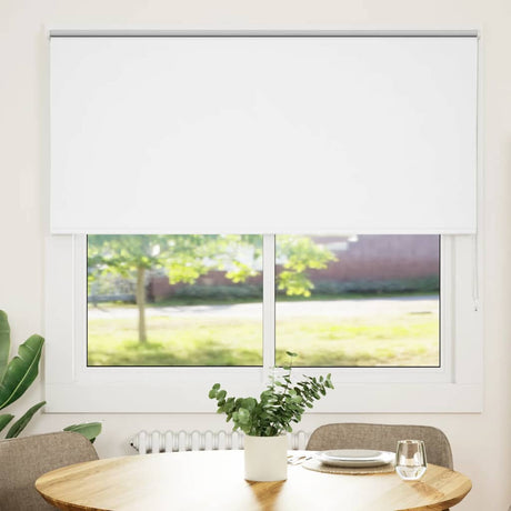 Vidaxx store enrouleur occultant 145x150 cm largeur de tissu 141,6 cm blanc