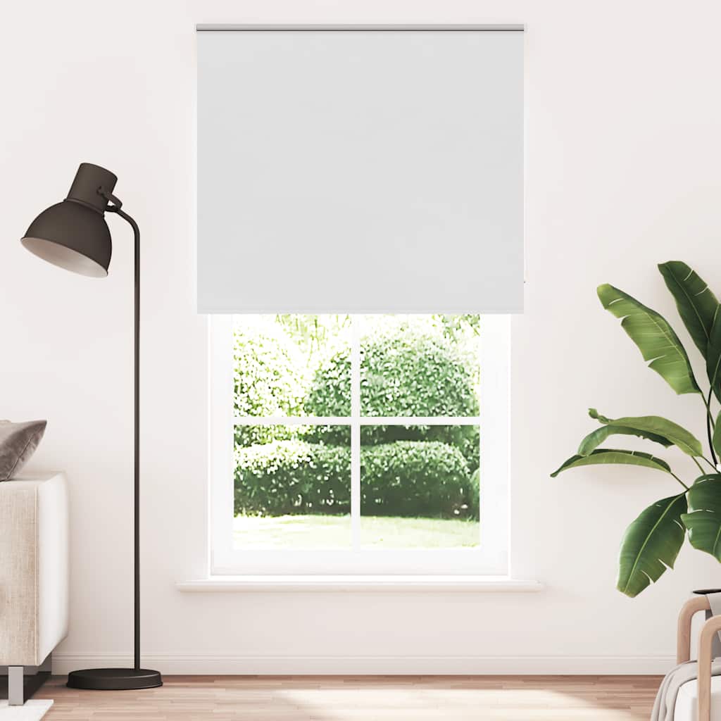 Vidaxx store enrouleur occultant 120x210 cm largeur de tissu 116,6 cm blanc
