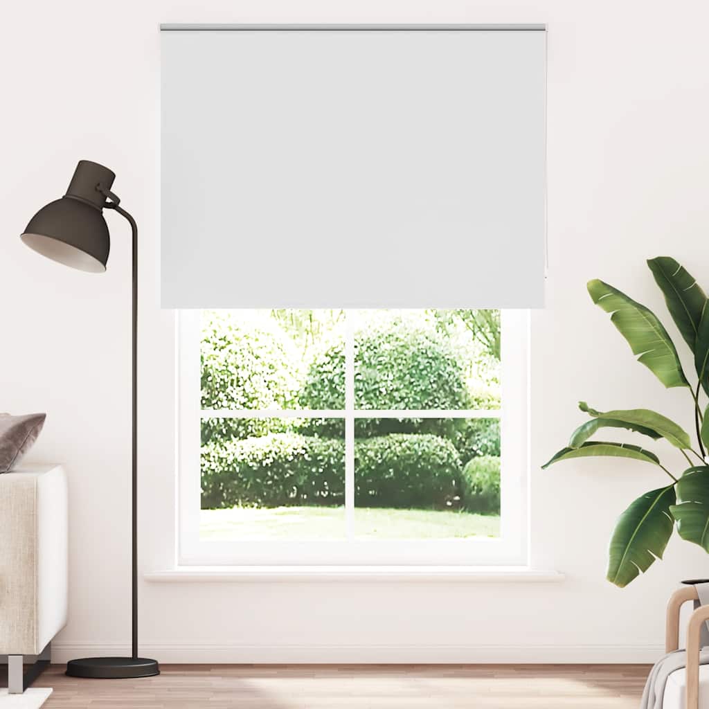 Vidaxx store enrouleur occultant 155x230 cm largeur de tissu 151,6 cm blanc
