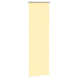 VidaXL store enrouleur 40x130 cm tissu occultant jaune largeur 35,7 cm