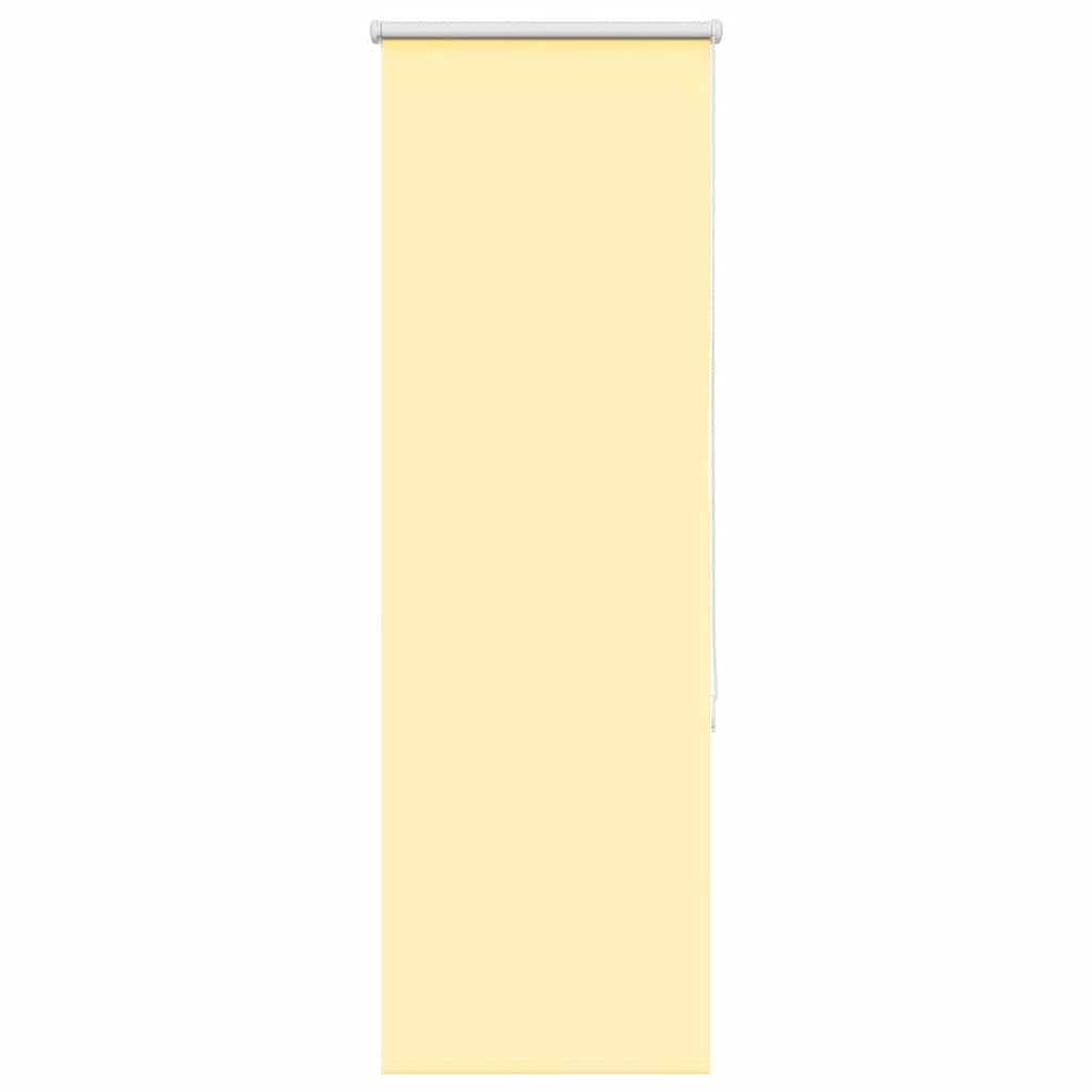 Vidaxx store enrouleur occultant 50x130 cm, largeur du tissu 45,7 cm jaune
