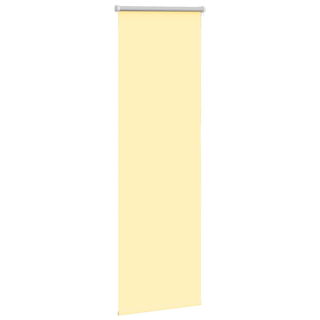 Vidaxx store enrouleur occultant 50x130 cm, largeur du tissu 45,7 cm jaune