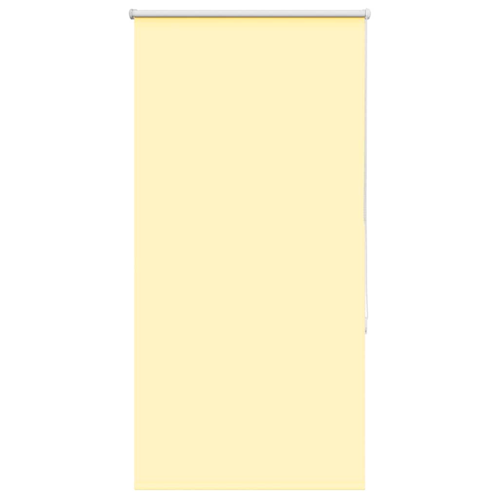 Vidaxx store enrouleur occultant 75x130 cm, largeur du tissu 70,7 cm jaune