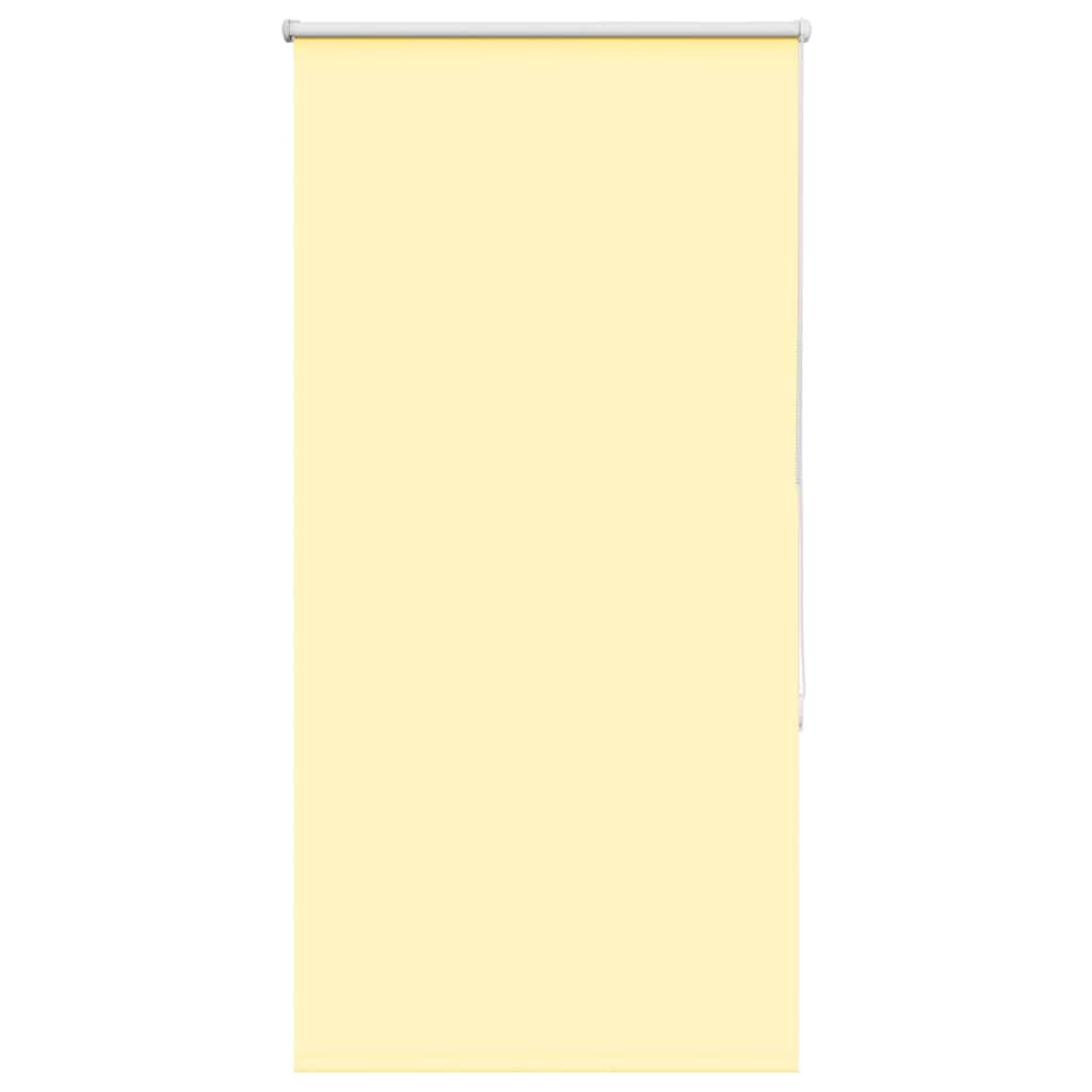 Vidaxx store enrouleur occultant 85x130 cm, largeur du tissu 80,7 cm jaune