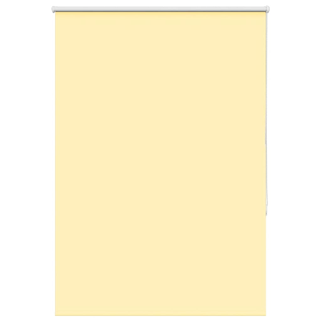 Vidaxx store enrouleur occultant 115x130 cm largeur de tissu 110,7 cm jaune