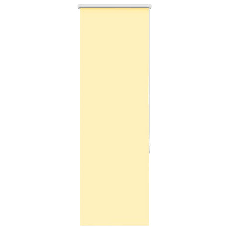VidaXL store enrouleur 40x150 cm tissu occultant largeur 35,7 cm jaune